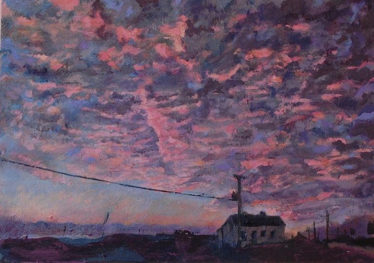 Sublime sunset at Dungeness