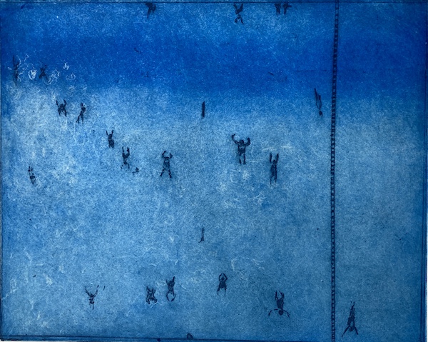 Swimming pool print