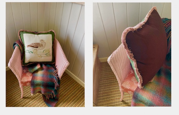 Curlew cushion views